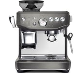 SAGE the Barista Express Impress SES876 Bean to Cup Coffee Machine - Black Stainless Steel, Stainless Steel