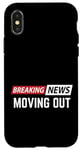 iPhone X/XS Breaking News Moving Out Case