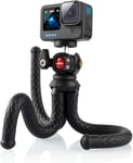 Trépied Go Pro, Actioncam Flexible Octopus Gorrila Pod & Fixation Pour Caméra D'Action, Compatible Avec Gopro Hero Hero 12 11 10 9 Insta-360 X3 G3 Bendy Tripod Accessoire Pour Vidé[YIN143300]