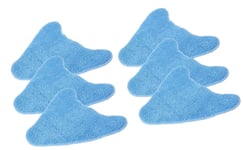 6 x Steam Mop Microfibre Washable Pads For Vax S86-MC-C