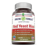 Amazing Formulas Red Yeast Rice 120 Caps 1200 mg