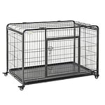 PawHut Dog Cage D02-052V02 810 x 1250 x 760 mm Grey