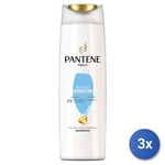 3x Pantene Shampooing 225 Ml. Perfect Hydratation