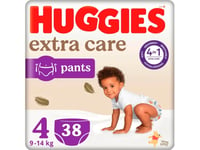 Huggies Blöjor Huggies Extra Care Pants Storlek 4 (9-14 Kg) 38 St