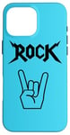 Coque pour iPhone 16 Pro Max Cornes à main Cool Band Rock and Roll Heavy Metal Music Concert