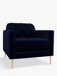 Swoon Mendel Armchair, Gold Leg