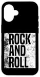 Coque pour iPhone 16 I Love Rock & Roll, Rock & Roll Freedom Music - Rock N' Roll