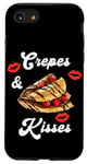 Coque pour iPhone SE (2020) / 7 / 8 Crêpes & Kisses Crêperie Pâtisserie Française Crêperie