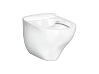 Gustavsberg Nautic 1530 Ceramic Plus Hygienic Flush Hängande Skål - Öppen Kant Med Full Skålspolning - Bultavstånd 180/230 Mm