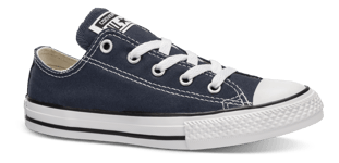 Converse Børne Canvas Sneaker Navy  - Str. 2 - Canvas/gummi/