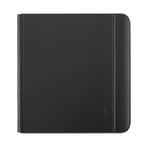 Kobo Libra Colour SleepCover Case | Black Notebook | Sleep/Wake Technology | Built-In 2-Way Stand | Vegan Leather | Compatible with 7” Kobo Libra Colour eReader