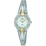 Seiko - SUP052P1 - Montre Femme - Quartz Analogique - Solaire - Bracelet Acier Inoxydable Multicolore