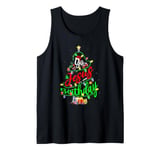 Go Jesus Its Your Birthday Christmas Tree Tank Top