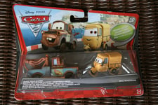 Disney Pixar Cars 2 Neon, Professor Z, Tubb Pacer, The King, End Agent, Xmas