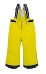 first instinct by killtec Mixte Enfant Fisw 48 MNS Pnts Pantalon De Ski Boue Fonctionnel avec Sangles Et Pare-Neige, Citron Vert, 122-128 EU