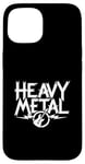 Coque pour iPhone 15 Heavy Metal avec guitare électrique