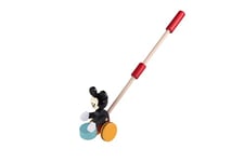 Disney- Jouet à Pousser Mickey Mouse, TY008, Multicolore