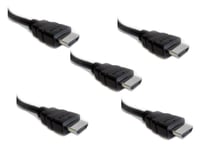 Pack de 5 cables HDMi 1,3 HobbyTech 2m PS3 / XBOX 360