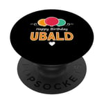 Joyeux anniversaire en disant Ubald PopSockets PopGrip Adhésif