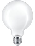 Philips LED-lyspære Classic Globe Ø95 7W/827 (60W) Frosted E27