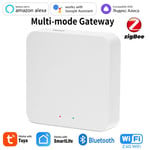 Airies de passerelle multimode Tuya Zigequation,maison intelligente,pont WiFi,Bluetooth Mesh,vie intelligente,télécommande nous-mêmes avec Alexa,Google Alice - Type Multi mode Gateway