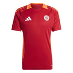 Bayern München Trenings T-Skjorte Tiro 24 - Rød - adidas, størrelse Medium