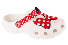 chaussons pour filles, Crocs Classic Disney Minnie Mouse Clog, Blanc