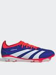 adidas Mens Predator Pro Firm Ground Football Boot - Blue, Blue, Size 7.5, Men