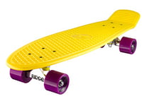 Ridge Retro 27 Skateboard complet Jaune/Pourpre 27'' x 7,5'' - 69 cm