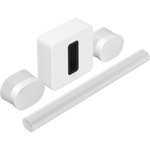 Sonos Arc Home Theatre Pack - White - 2x Sonos Era 300