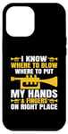 Coque pour iPhone 12 Pro Max Know Where To Blow & Put My Hands & Fingers On Right Place