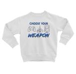 Sweatshirt Enfant Choose Your Weapon Jeux Vidéo Retro Gaming Arcade