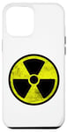 Coque pour iPhone 15 Pro Max Symbole radioactif vintage vieilli - Symbole de danger biologique