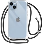 Lanyard Case for iPhone 14 Rigid Bumper Corda Series Transparent