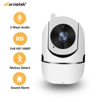 Home Security 720P Baby Monitor Wifi Baby Monitor avec caméra Night Vision Two Way Audio Video Nanny Baby Phone Camera Wireless,White UK PLUG