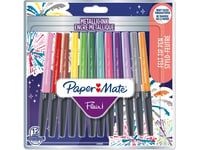 Paper Mate Paper Mate Fiberpennor Flair 12Er Metallic M 0,7 Mm Blister