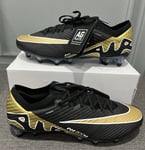 Nike Mercurial Air Zoom Vapor Elite AG PRO - Black/Gold - UK 11/EUR 46/US 12