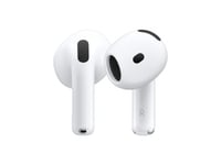 Apple AirPods 4 trådløse ørepropper, In-Ear (hvit)