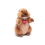 Trudi Marmotte Marmotte en Peluche. Collection du Parc Jeu en Peluche Cadeau de Noël. Trudino. Animaux de la forêt | 13x20x11cm Taille S Park Collection | modèle 24045