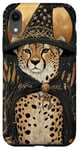 iPhone XR Cheetah Tarot Card Magician Wildlife Leopard Case