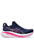 Asics Women's Running Gel-Nimbus 26 Trainers - Blue, Blue, Size 4, Women