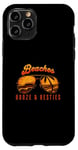 Coque pour iPhone 11 Pro Beaches Booze & Besties Lunettes de soleil aviateur