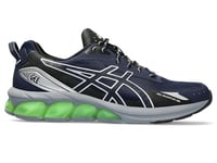 ASICS Men's Gel-Quantum 180 LS Sneaker, Midnight/Illuminate Green, 10.5 UK