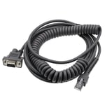 USB-kabel Spiral USB til RS232 til Honeywell / Zebra / Symbol 5m