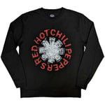 Red Hot Chili Peppers Unisex Sweatshirt: Scribble Asterisk (Large)