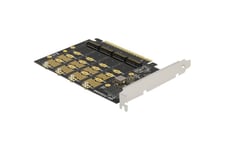 Delock - lagringskontrol - M.2 NVMe Card - PCIe 4.0 x16