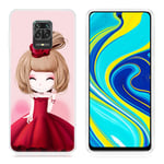 Deco Xiaomi Redmi Note 9 Pro / Xiaomi Redmi Note 9 Pro Max / Xiaomi Redmi Note 9S skal - Söt Flicka