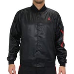 Nike Jumpman Stadium JKT Veste Homme, Black/Gym Red, FR : S (Taille Fabricant : S)