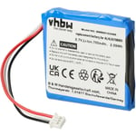 1x Batterie compatible avec TomTom Start 25, 20 gps, appareil de navigation (700mAh, 3,7V, Li-ion) - Vhbw