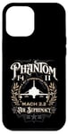 iPhone 12 Pro Max F4 Phantom II Air Supremacy Fighter Bomber Jet Aircraft Case